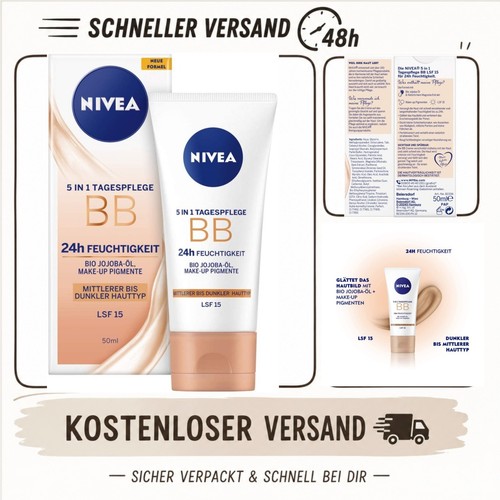 Nivea 5in1 tagespflege lsf - nivea,